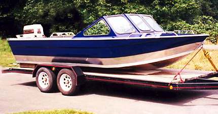 19.5' "River Guide" Outboard